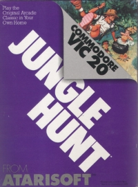 Jungle Hunt Vic-20 US box art